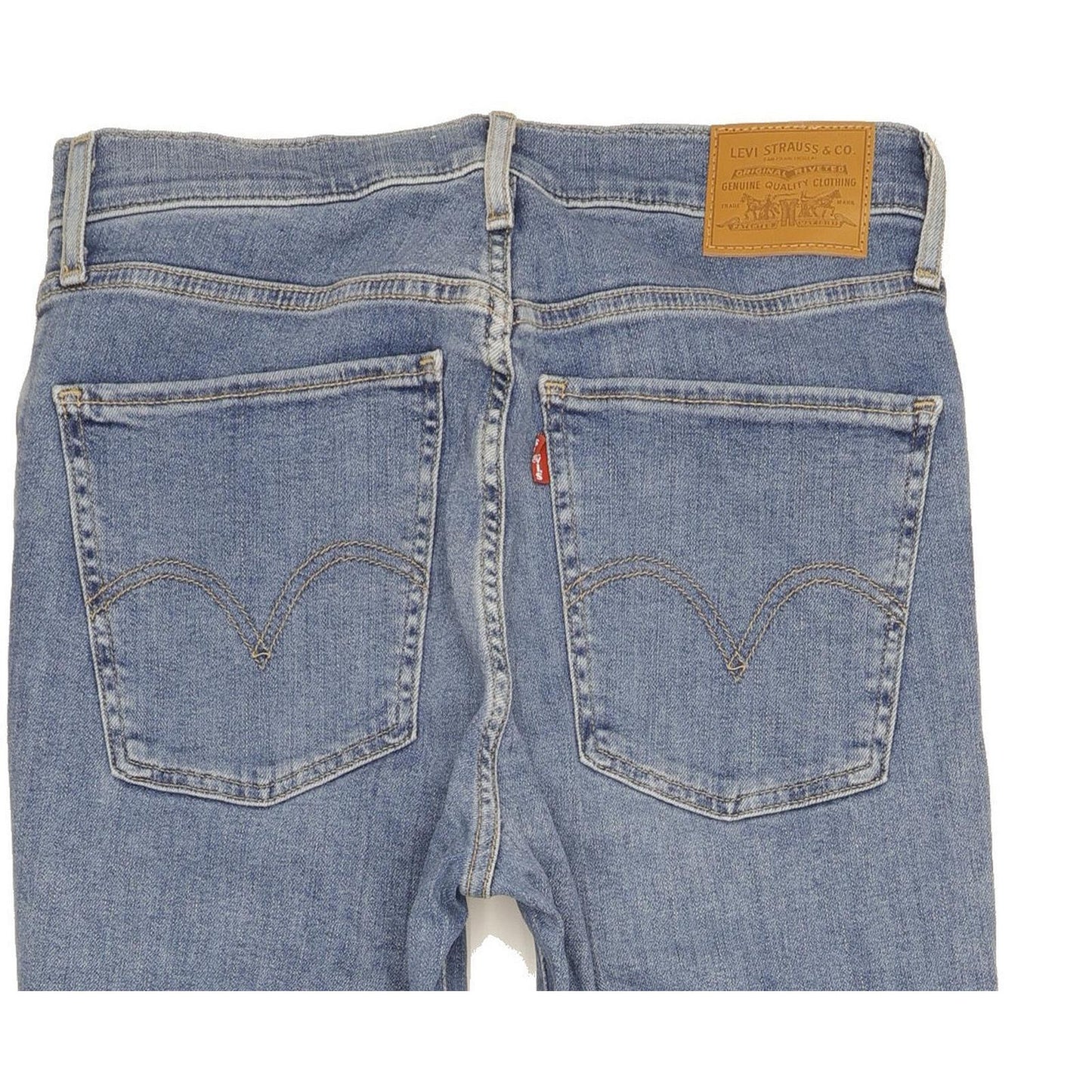 Levi's Mile Blue Skinny Slim Stretch Jeans High Waisted W29 L34