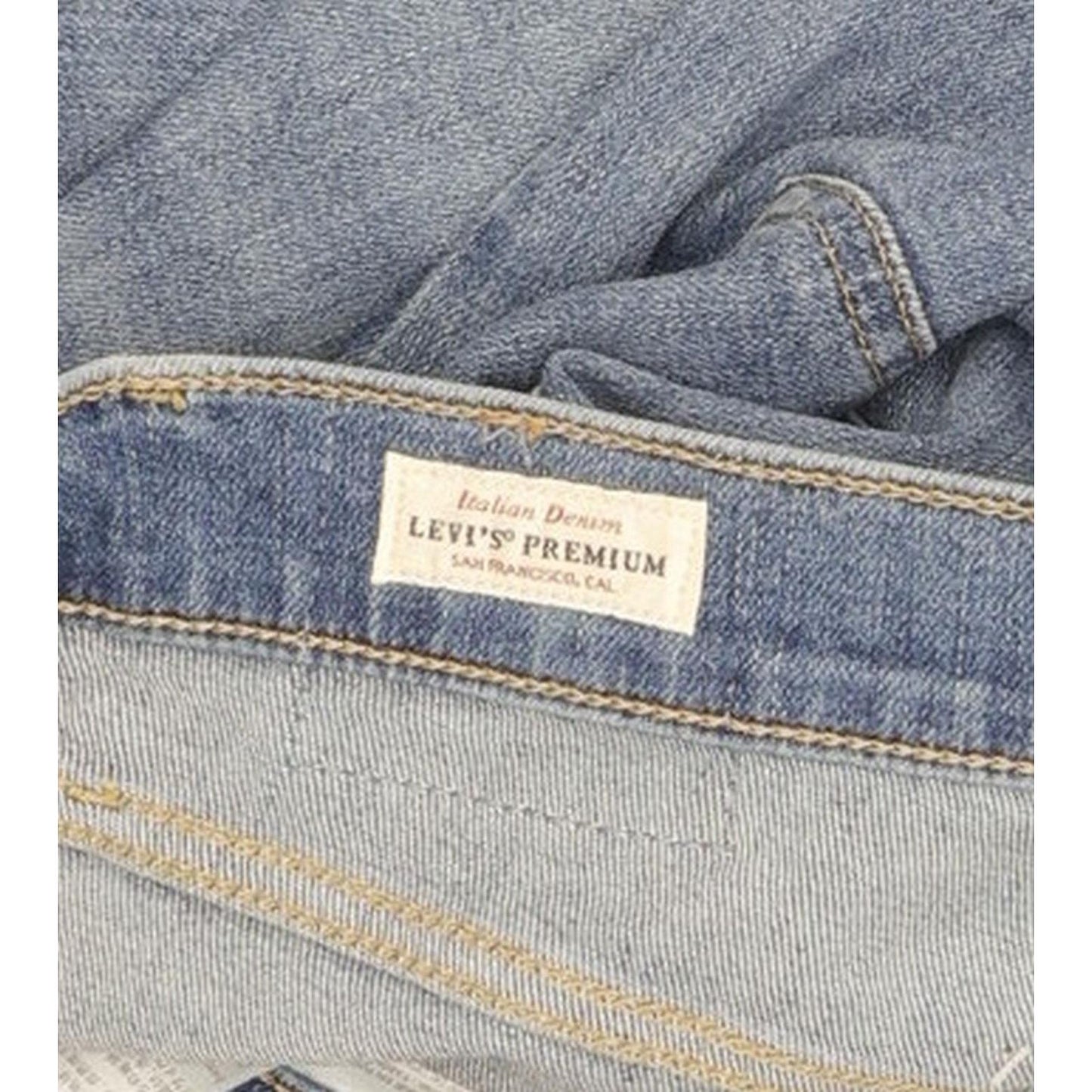 Levi's Mile Blue Skinny Slim Stretch Jeans High Waisted W29 L34