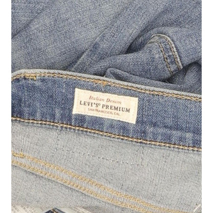 Levi's Mile Blue Skinny Slim Stretch Jeans High Waisted W29 L34