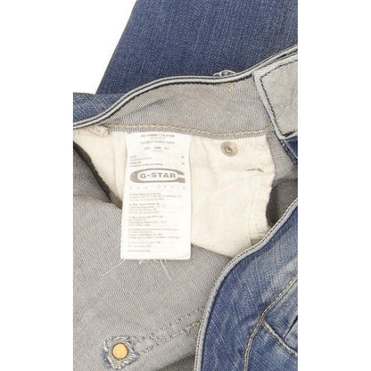 G-Star Midge Women Blue Straight Slim Stretch Jeans W26 L32