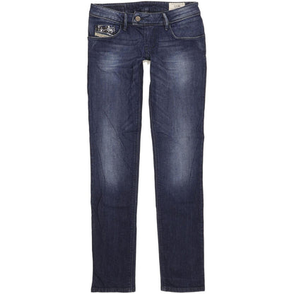 Diesel Nevy 008L6 Women Blue Skinny Slim Stretch Jeans W27 L32