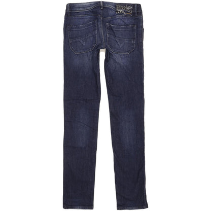 Diesel Nevy 008L6 Women Blue Skinny Slim Stretch Jeans W27 L32