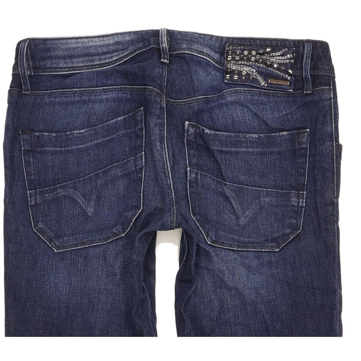 Diesel Nevy 008L6 Women Blue Skinny Slim Stretch Jeans W27 L32