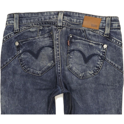 Levi's Demi Curve Women Blue Skinny Slim Stretch Jeans W30 L33