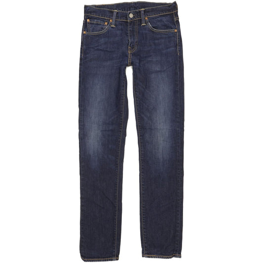 Levi's 511 Men Blue Straight Slim Stretch Jeans W30 L33
