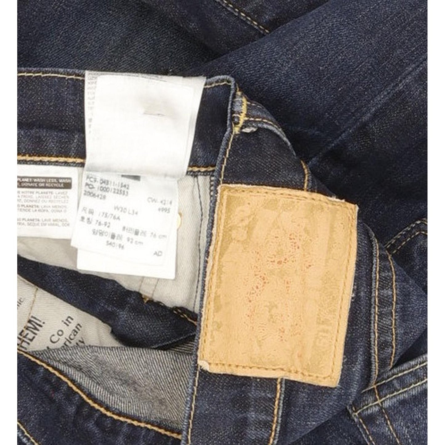 Levi's 511 Men Blue Straight Slim Stretch Jeans W30 L33