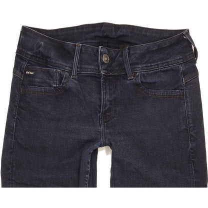 G-Star Men Blue Skinny Slim Stretch Jeans W30 L25
