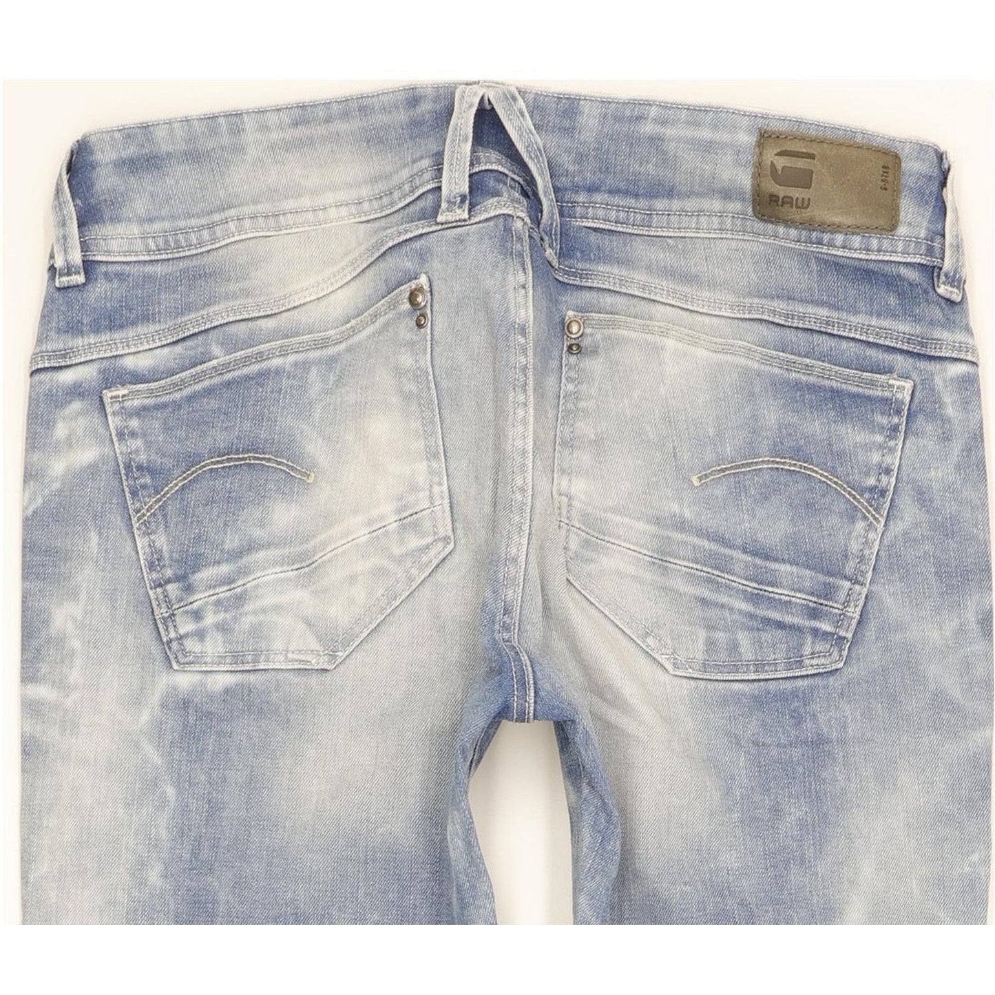G-Star Lynn Women Blue Skinny Slim Stretch Jeans W29 L32