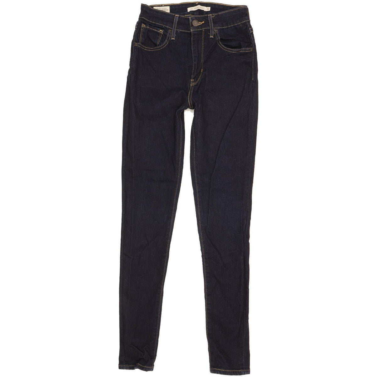 Levi's 721 Women Navy Skinny Slim Stretch Jeans W26 L30