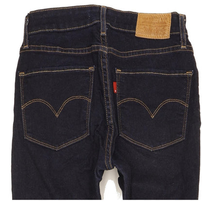 Levi's 721 Women Navy Skinny Slim Stretch Jeans W26 L30