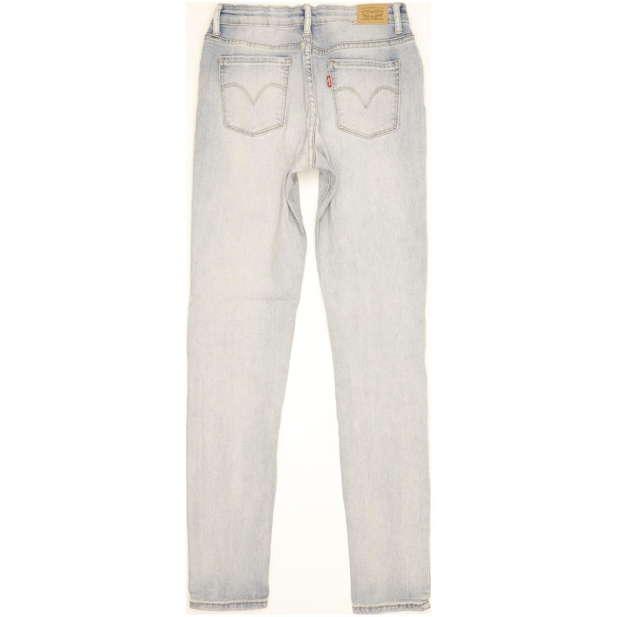 Levi's 711 Girls Women Blue Skinny Slim Stretch Jeans W26 L31