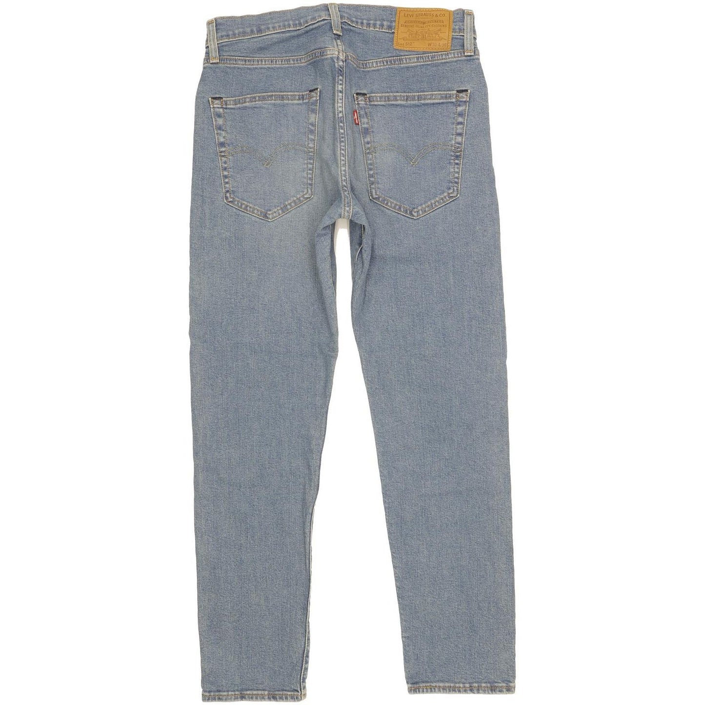 Levi's 512 Men Blue Tapered Slim Stretch Jeans W30 L29