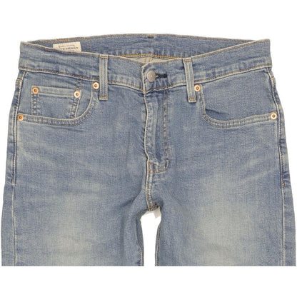 Levi's 512 Men Blue Tapered Slim Stretch Jeans W30 L29