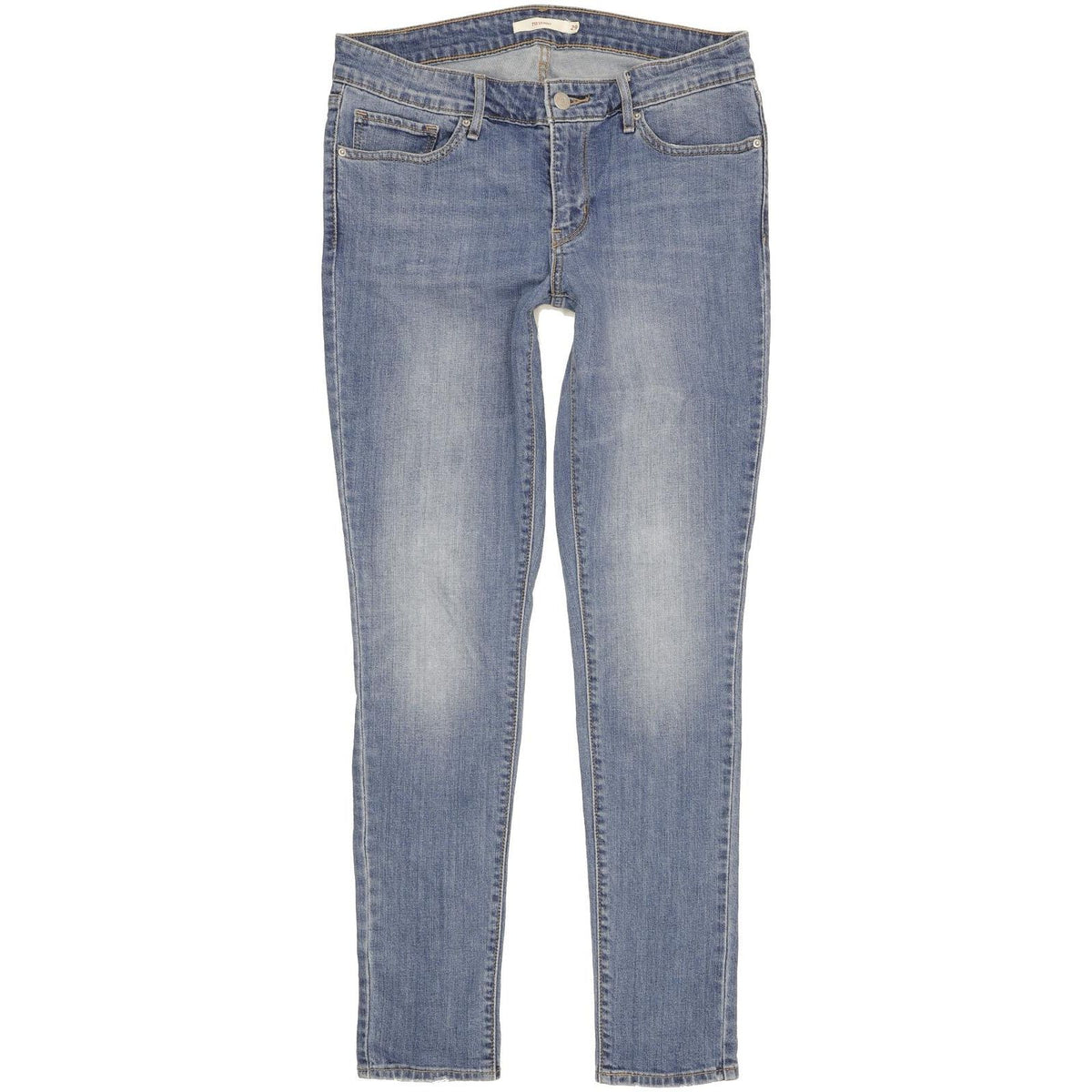 Levi's 711 Women Blue Skinny Slim Stretch Jeans W29 L30