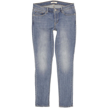 Levi's 711 Women Blue Skinny Slim Stretch Jeans W29 L30