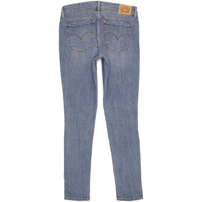 Levi's 711 Women Blue Skinny Slim Stretch Jeans W29 L30
