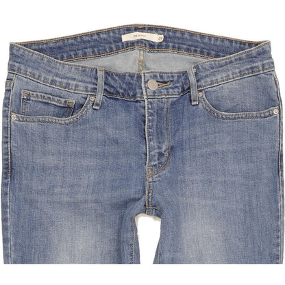 Levi's 711 Women Blue Skinny Slim Stretch Jeans W29 L30