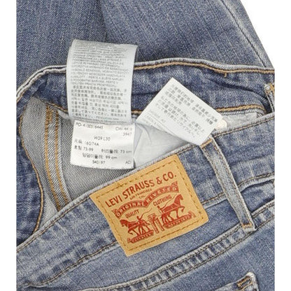 Levi's 711 Women Blue Skinny Slim Stretch Jeans W29 L30