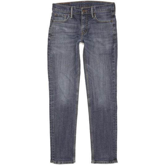 Levi's 511 Men Blue Straight Slim Stretch Jeans W30 L31