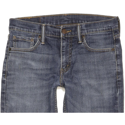 Levi's 511 Men Blue Straight Slim Stretch Jeans W30 L31