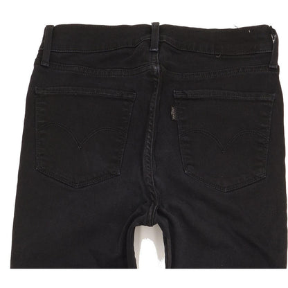 Levi's Women Black Skinny Slim Stretch Jeans W27 L30