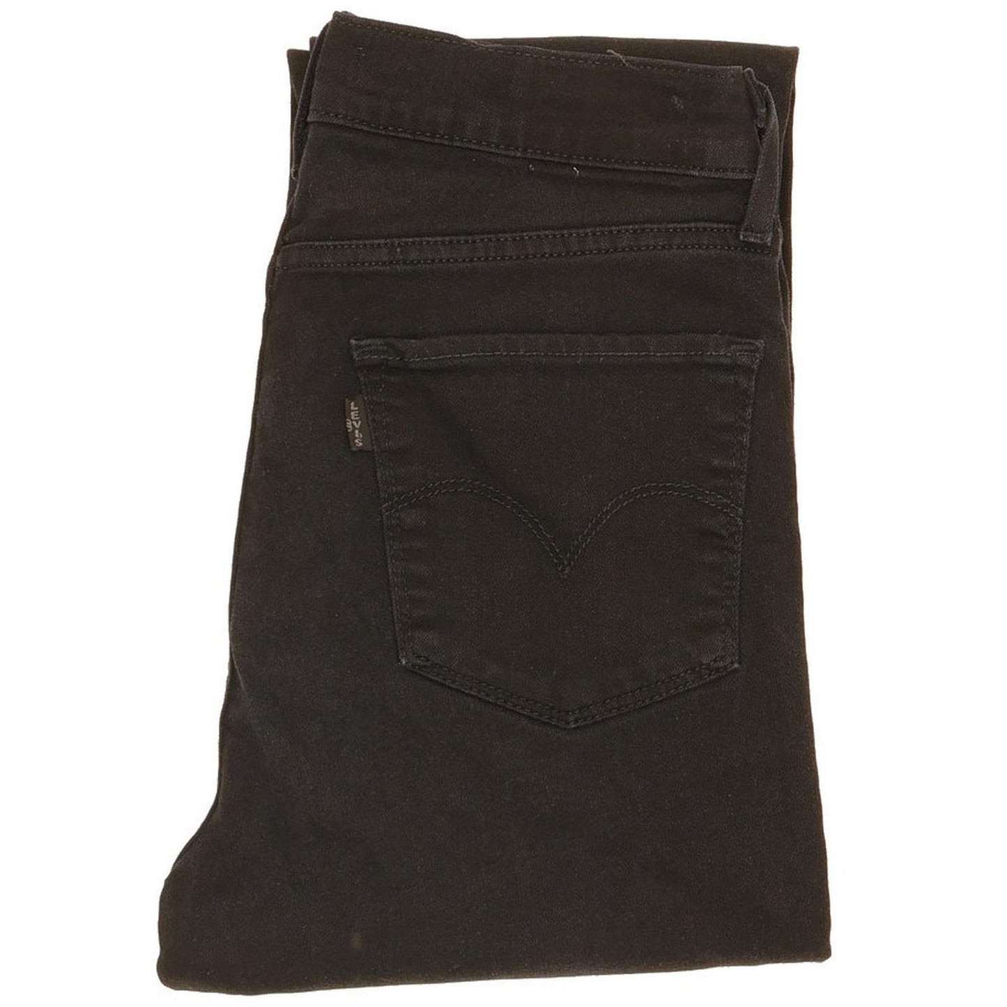 Levi's Women Black Skinny Slim Stretch Jeans W27 L30