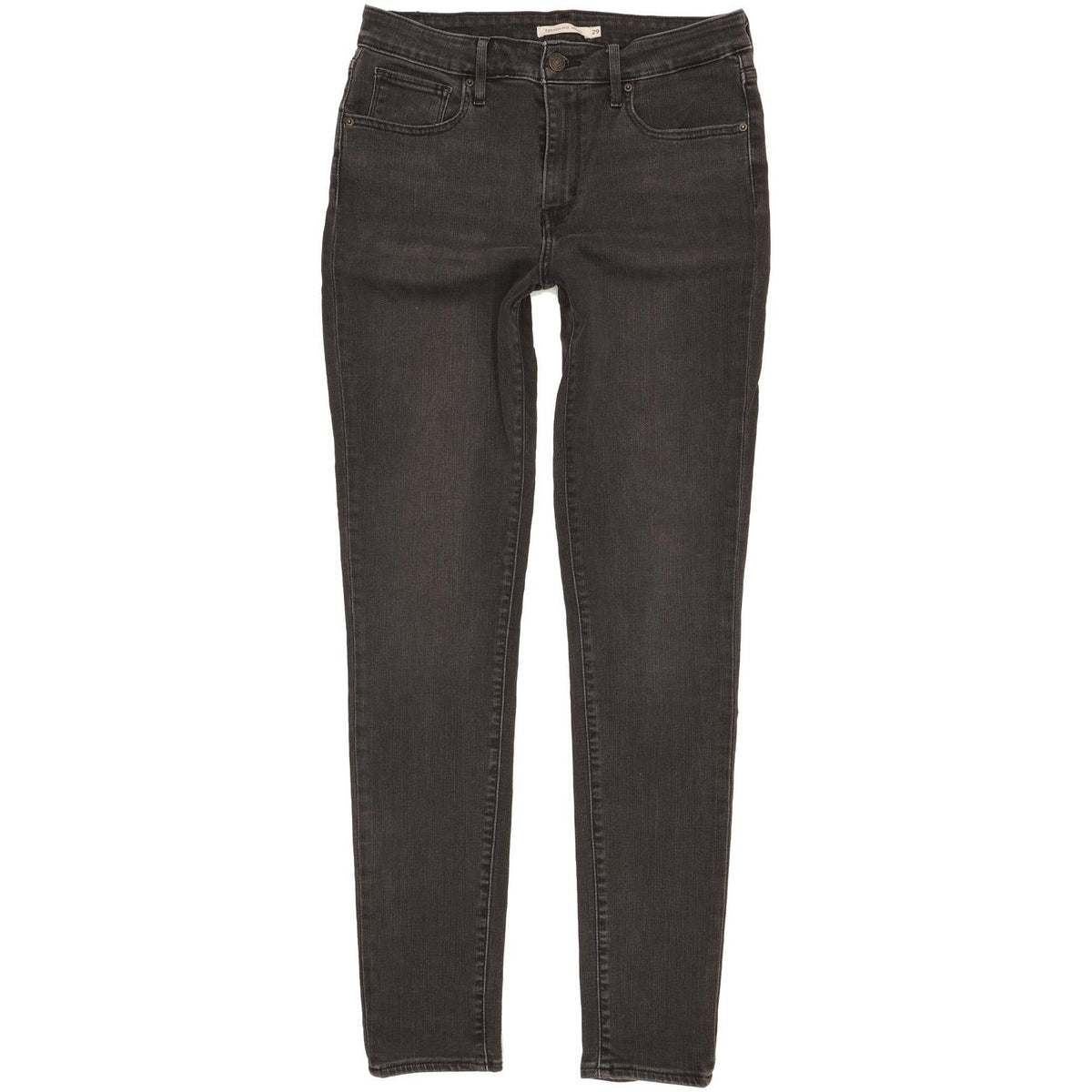 Levi's 721 Women Black Skinny Slim Stretch Jeans W29 L32