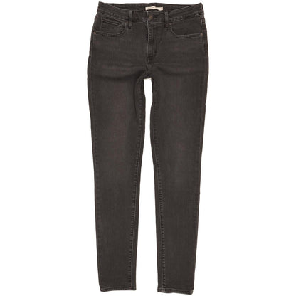 Levi's 721 Women Black Skinny Slim Stretch Jeans W29 L32