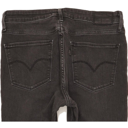 Levi's 721 Women Black Skinny Slim Stretch Jeans W29 L32