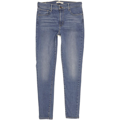 Levi's 720 Super Blue Skinny Slim Stretch Jeans High Waisted W31 L31