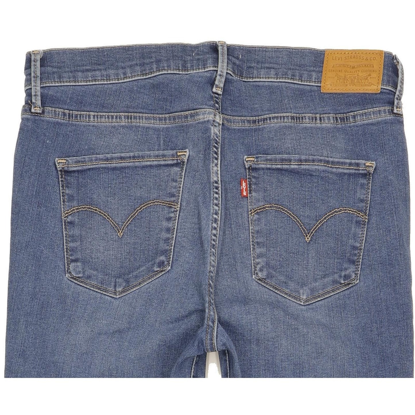 Levi's 720 Super Blue Skinny Slim Stretch Jeans High Waisted W31 L31