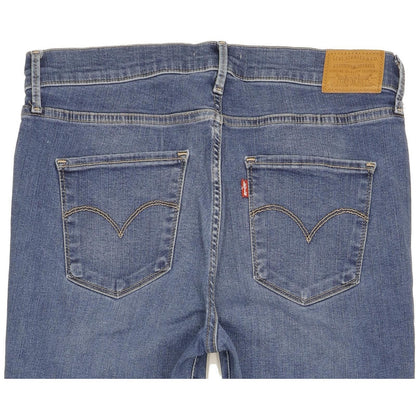 Levi's 720 Super Blue Skinny Slim Stretch Jeans High Waisted W31 L31