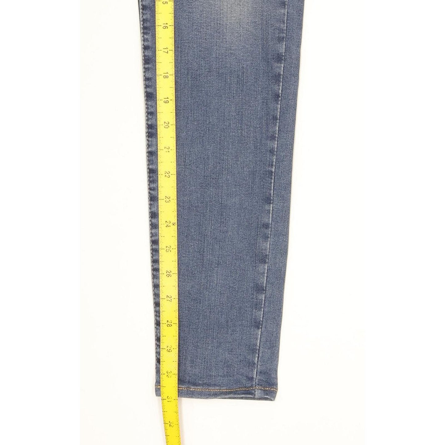 Levi's 720 Super Blue Skinny Slim Stretch Jeans High Waisted W31 L31