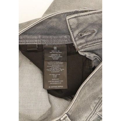 G-Star Lynn Mid Women Grey Skinny Slim Stretch Jeans W30 L31