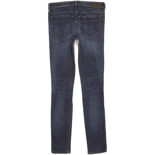Diesel Skinzee 0843F Women Blue Skinny Slim Stretch Jeans W27 L29