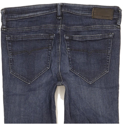 Diesel Skinzee 0843F Women Blue Skinny Slim Stretch Jeans W27 L29