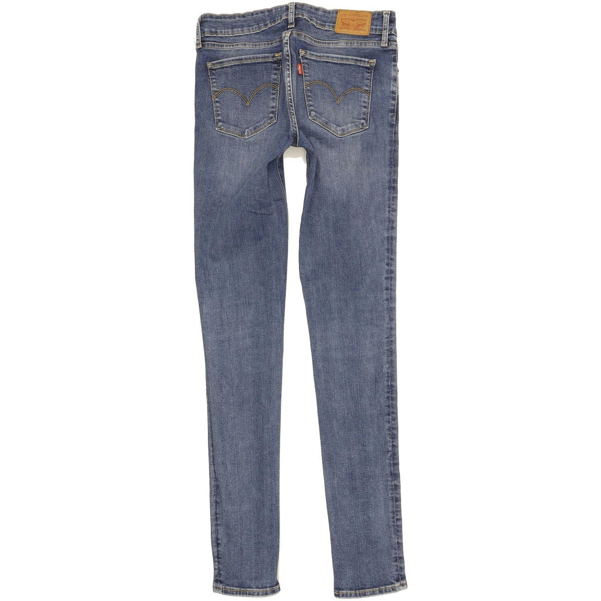 Levi's 711 Women Blue Skinny Slim Stretch Jeans W30 L33