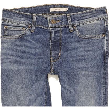 Levi's 711 Women Blue Skinny Slim Stretch Jeans W30 L33