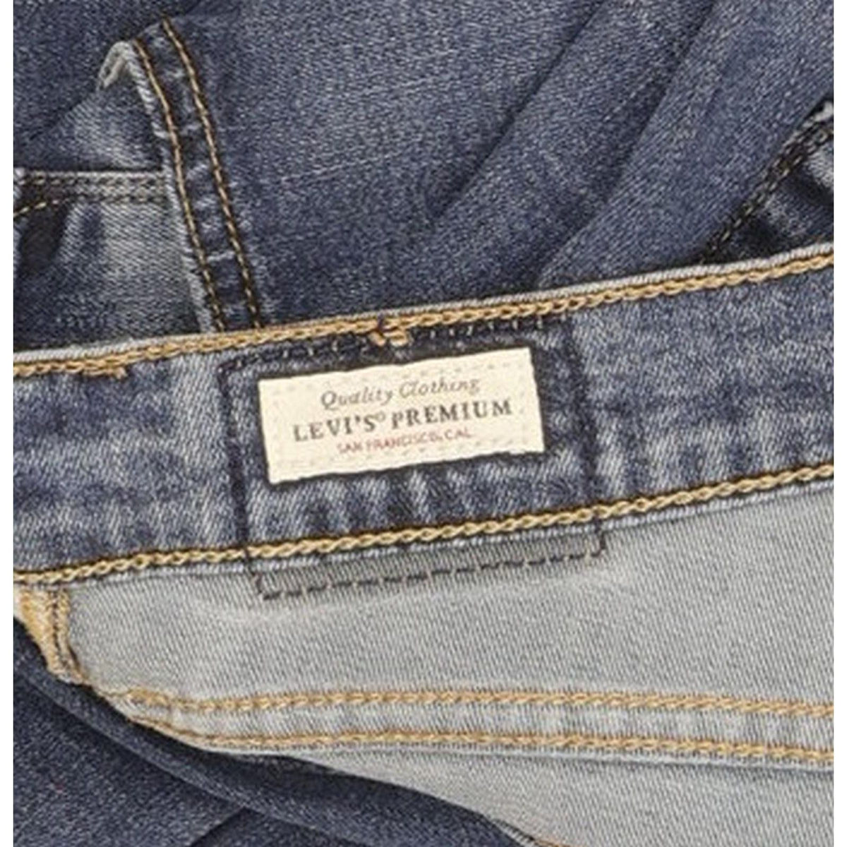 Levi's 724 Women Blue Straight Slim Stretch Jeans W26 L29
