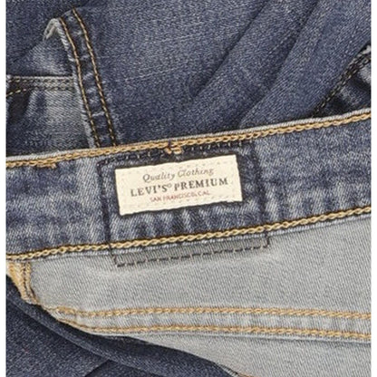Levi's 724 Women Blue Straight Slim Stretch Jeans W26 L29