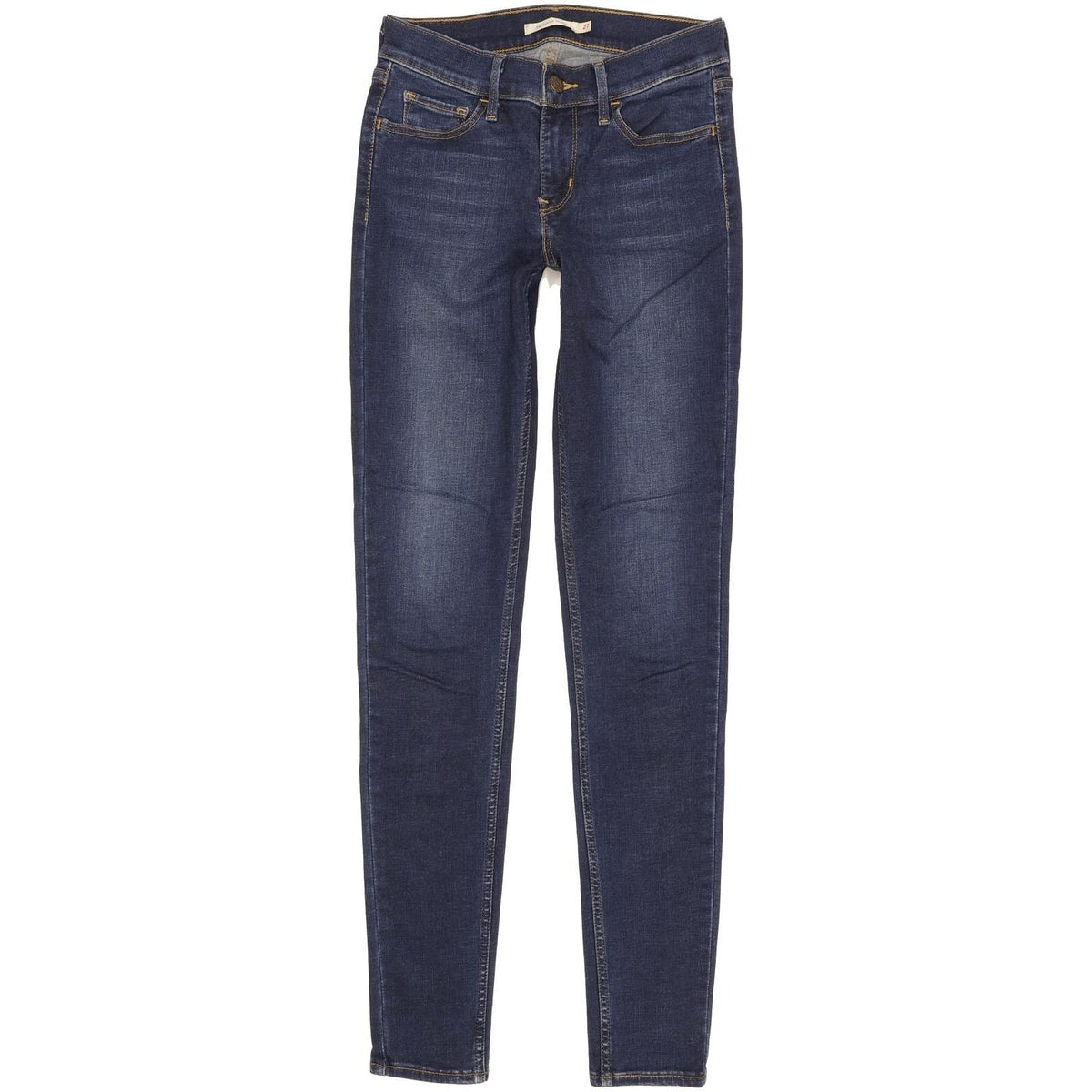 Levi's 710 Super Women Blue Skinny Slim Stretch Jeans W27 L31