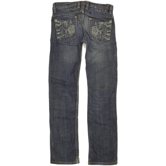 Diesel Safado Kids Blue Straight Regular Stretch Jeans W28 L30