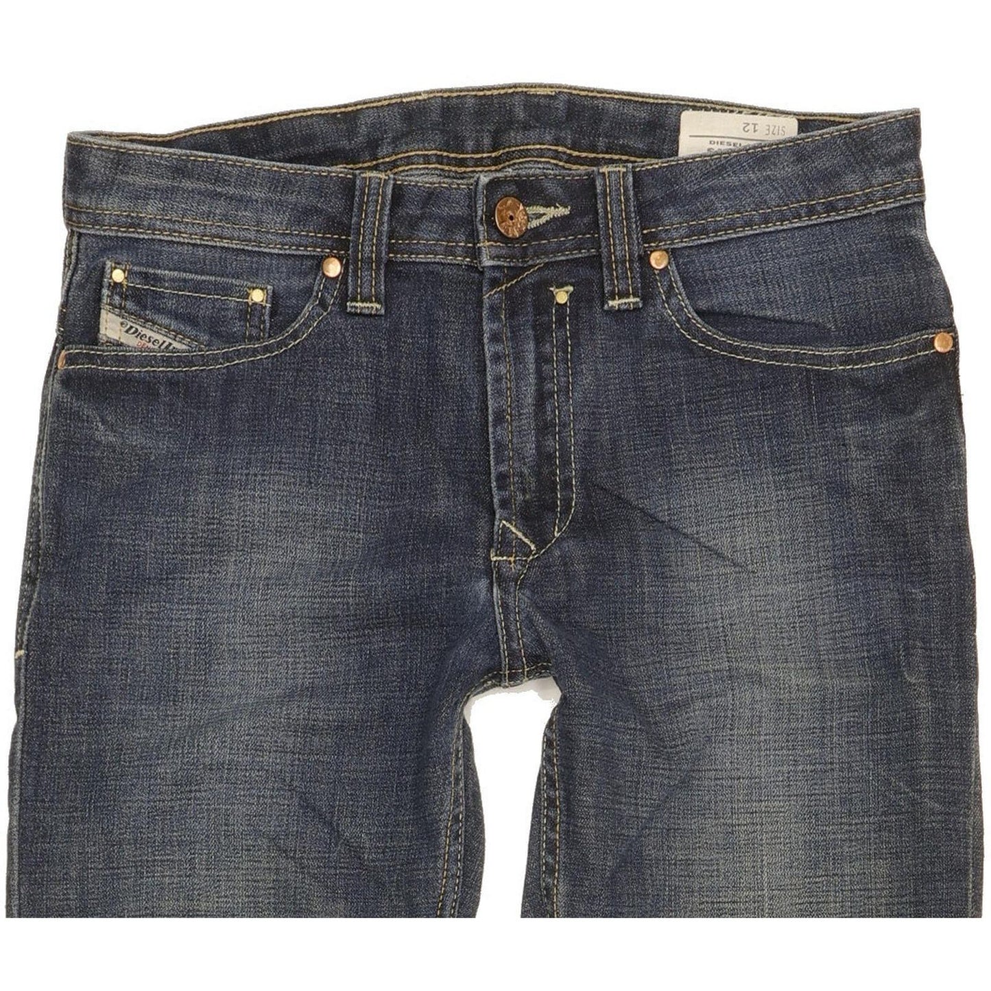 Diesel Safado Kids Blue Straight Regular Stretch Jeans W28 L30