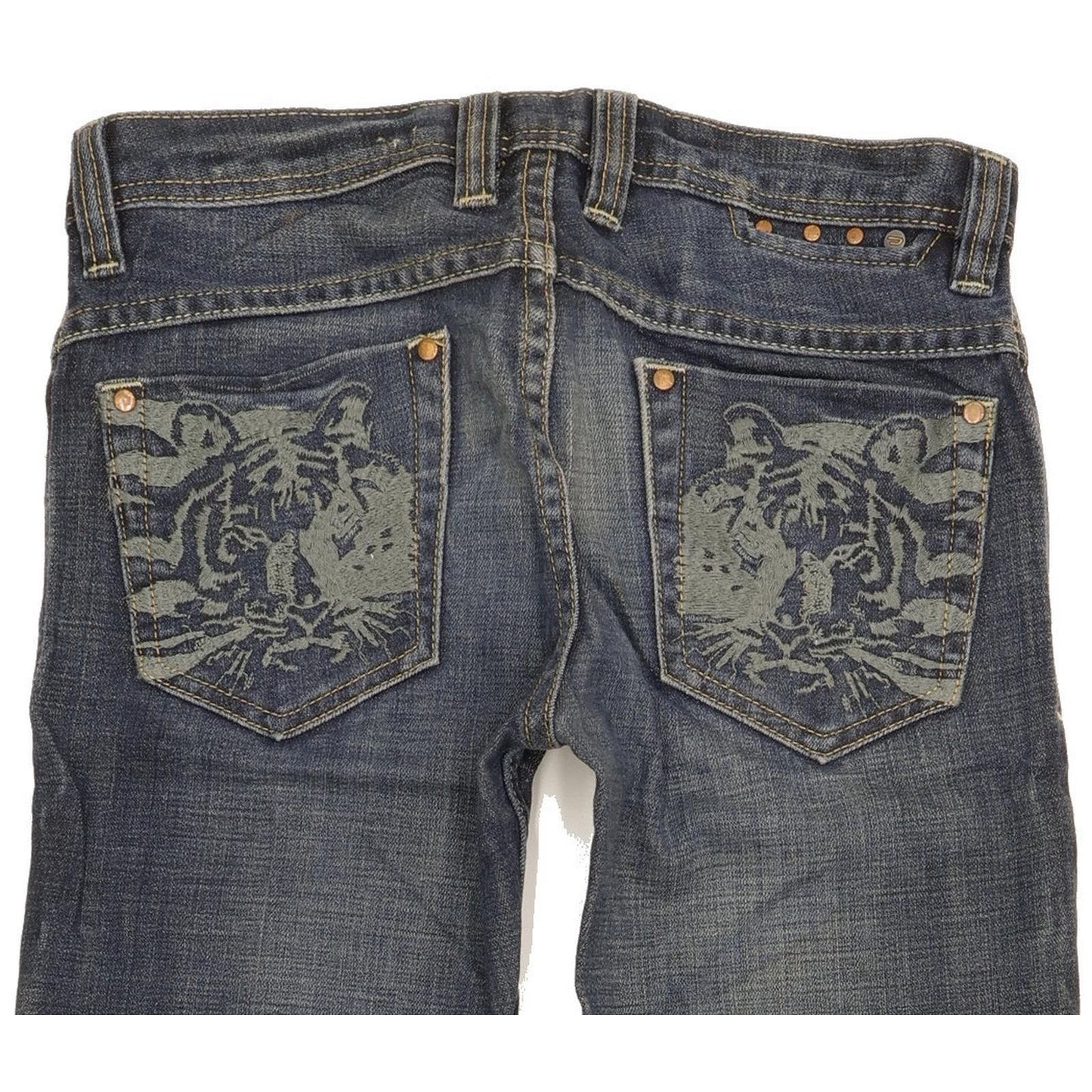 Diesel Safado Kids Blue Straight Regular Stretch Jeans W28 L30