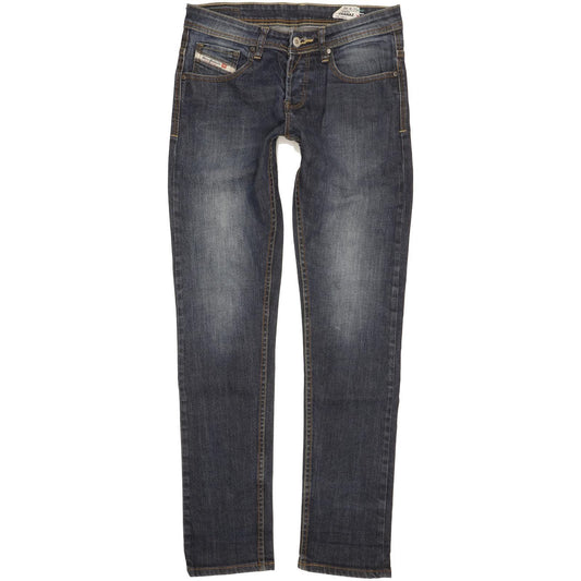 Diesel Thanaz 008TS Men Blue Skinny Slim Jeans W30 L32