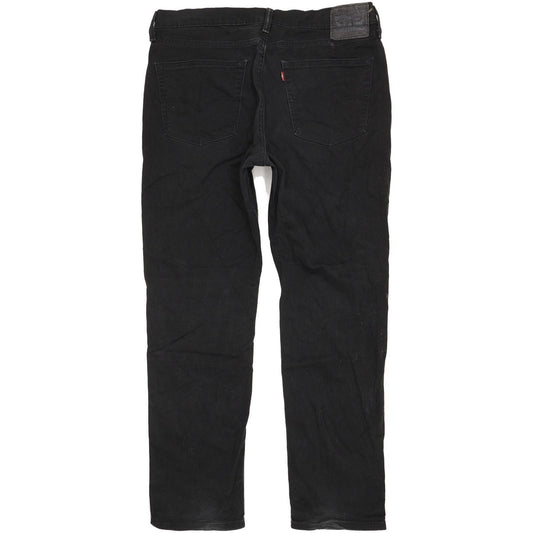 Levi's 541 Men Black Straight Regular Stretch Jeans W36 L32