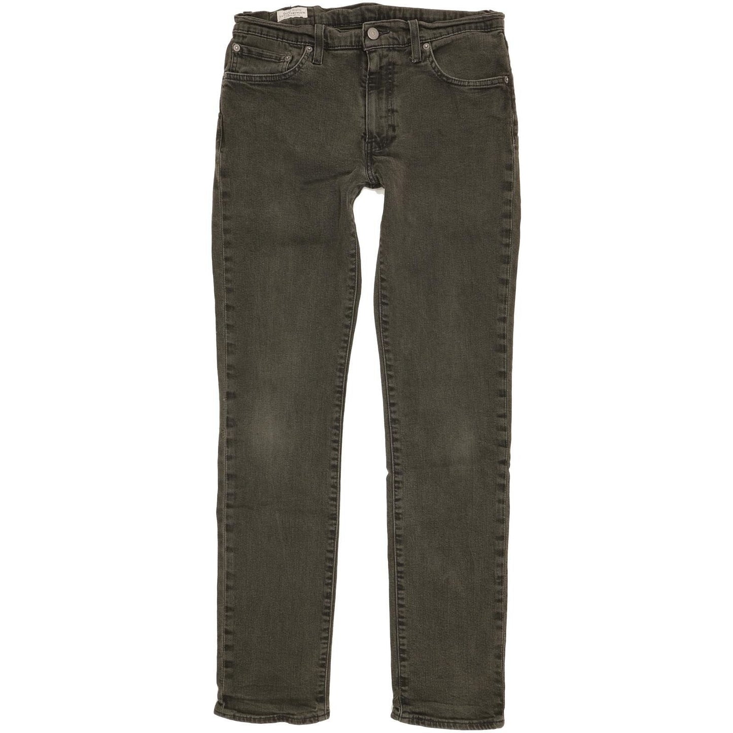 Levi's 511 Men Charcoal Straight Slim Stretch Jeans W33 L33