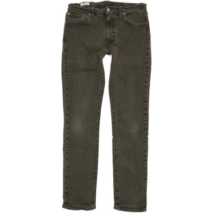Levi's 511 Men Charcoal Straight Slim Stretch Jeans W33 L33