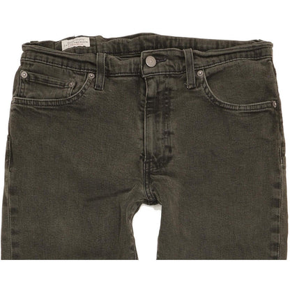 Levi's 511 Men Charcoal Straight Slim Stretch Jeans W33 L33