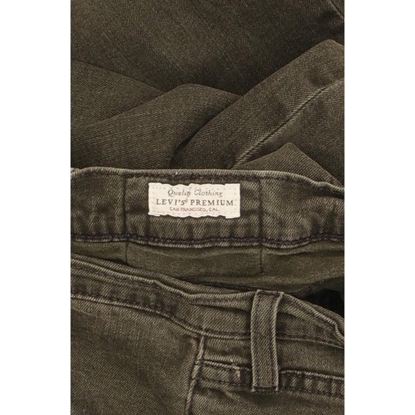 Levi's 511 Men Charcoal Straight Slim Stretch Jeans W33 L33
